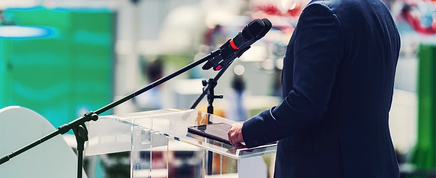 إدارة المؤتمرات والفعاليات