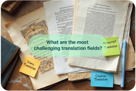 What are the most challenging translation fields