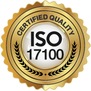 Certified ISO * 17100 *